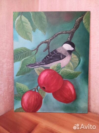 Картина 30*40, масло, холст на двп