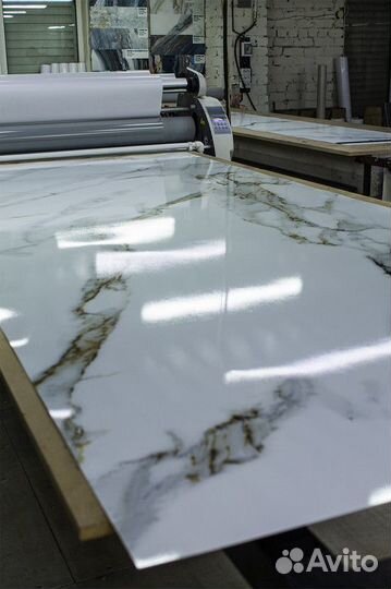 Лист пвх - гибкий мрамор Свое производство