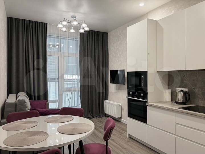 1-к. квартира, 60 м², 11/17 эт.