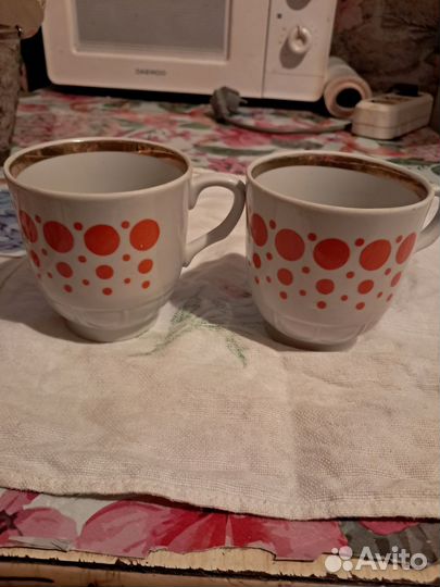 Бокалы фарфор СССР