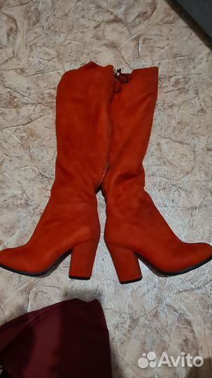 Сапоги ботфорты