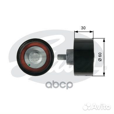 Ролик грм chery T42142 Gates