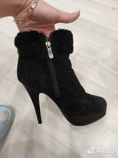 Ботильоны зимние, р. 33