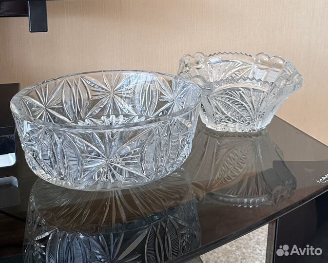 Хрустальные салатницы