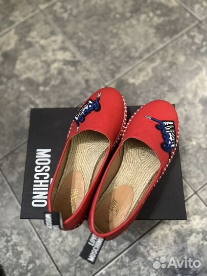 Эспадрильи Love Moschino