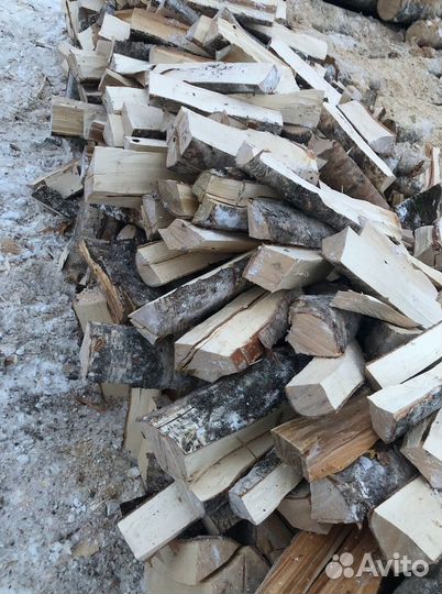 Дрова колотые ольха