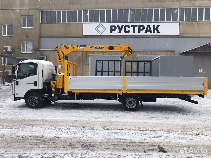 Isuzu NQR90L-M с КМУ, 2024