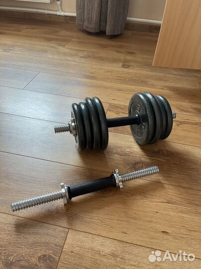Гантели разборные
