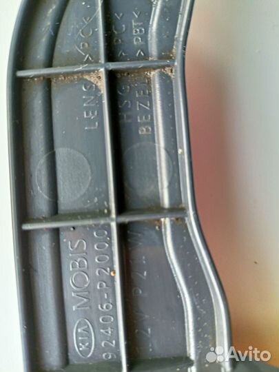 Фонарь противотуманный правый KIA sorento MQ4 2020