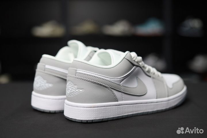 Кроссовки Nike Air Jordan 1 Low Wolf Grey