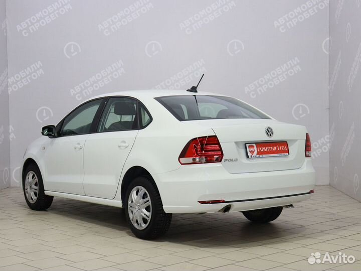 Volkswagen Polo 1.6 МТ, 2017, 103 000 км