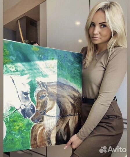 Картина маслом на холсте