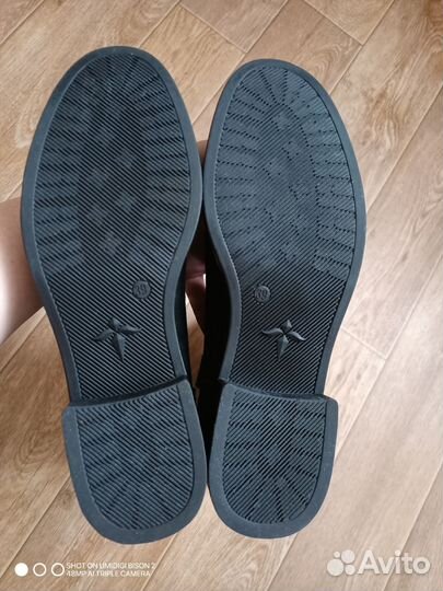 Замшевые полусапожки 39 р-р