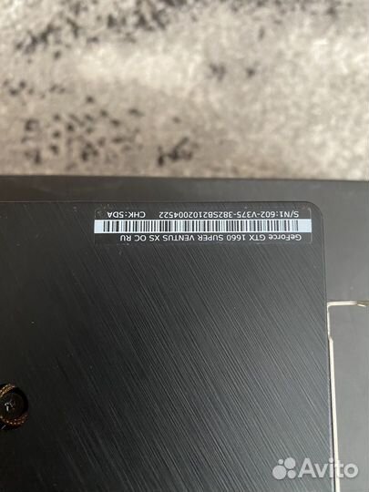 Видеокарта gtx 1660 super 6gb msi