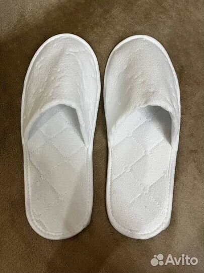 Тапочки одноразовые махровые