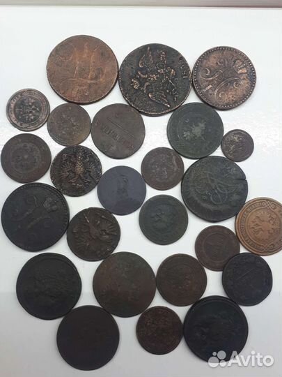 Медные царские монеты