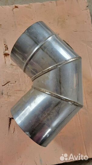 Угол 90 градусов 150мм нержавейка 0,5 мм