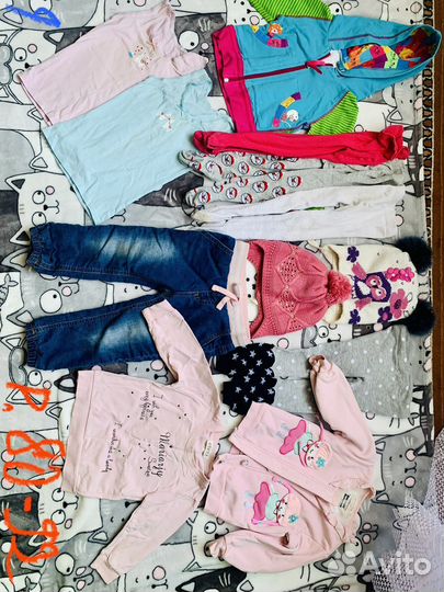 Одежда,пеленки на девочку 0-4 года (80-110 рост)