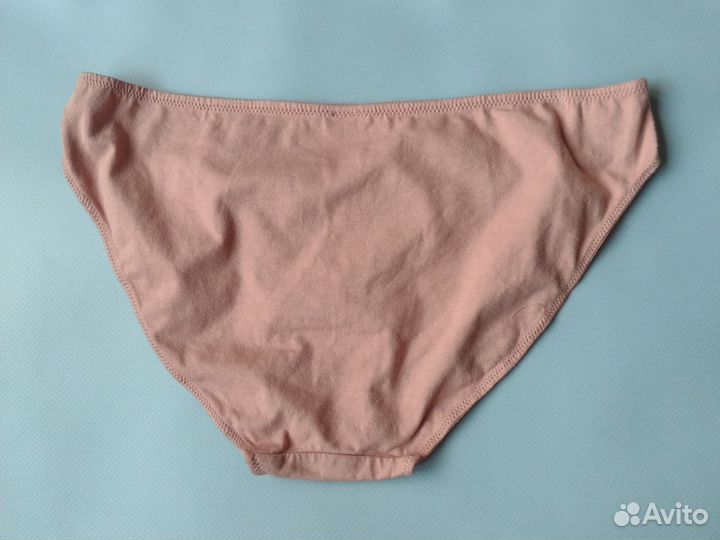 Новые женские трусы Oysho L/46-48 хлопок кружевные