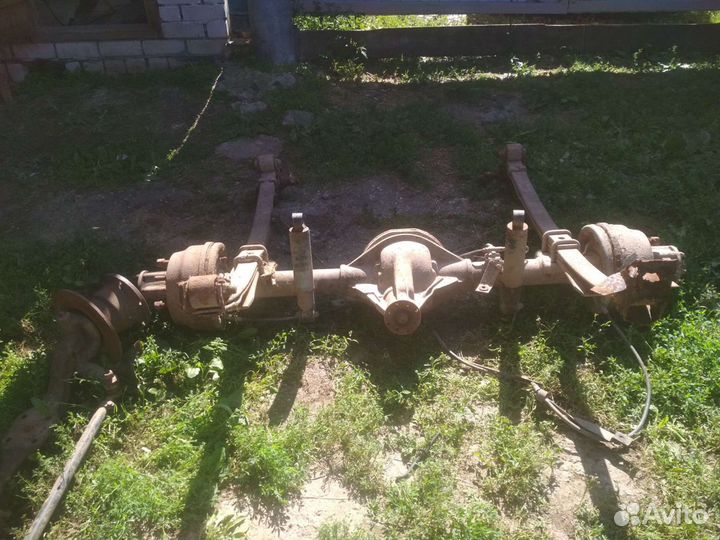 Задний мост на ford transit