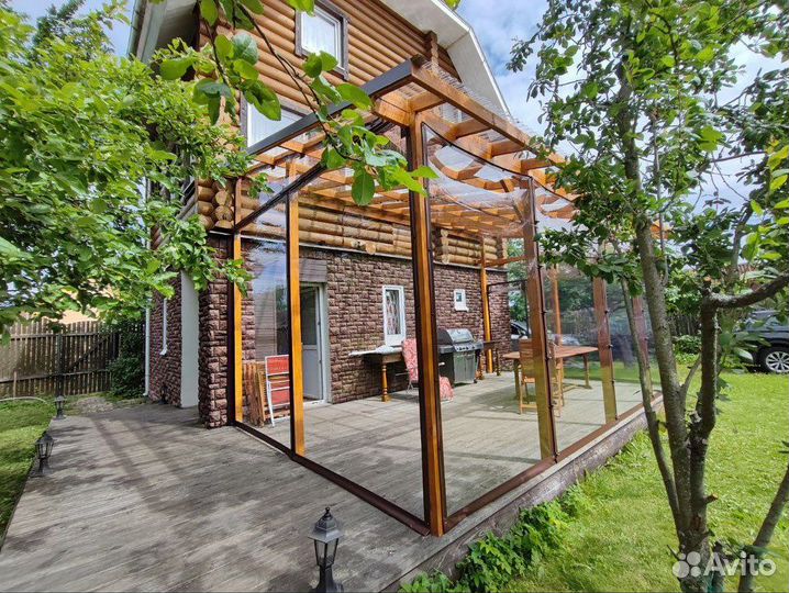 Гибкие и мягкие окна для беседок