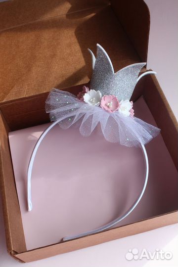 Ободок для волос с короной