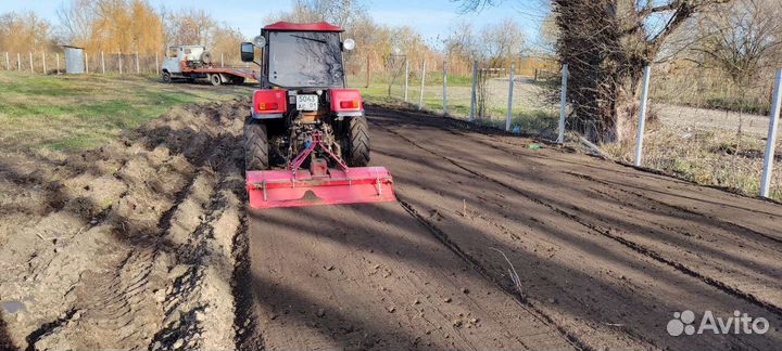 Вспашка земли, культивирование. Покос травы