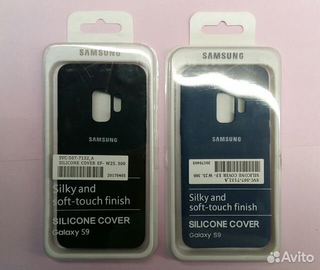 Чехол Silicone Cover на samsung Galaxy S9 черный