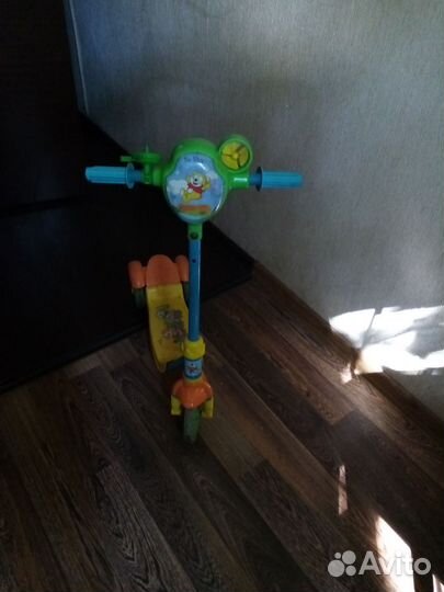 Самокат детский трехколесный бу