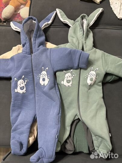 Детские вещи пакетом 74 80