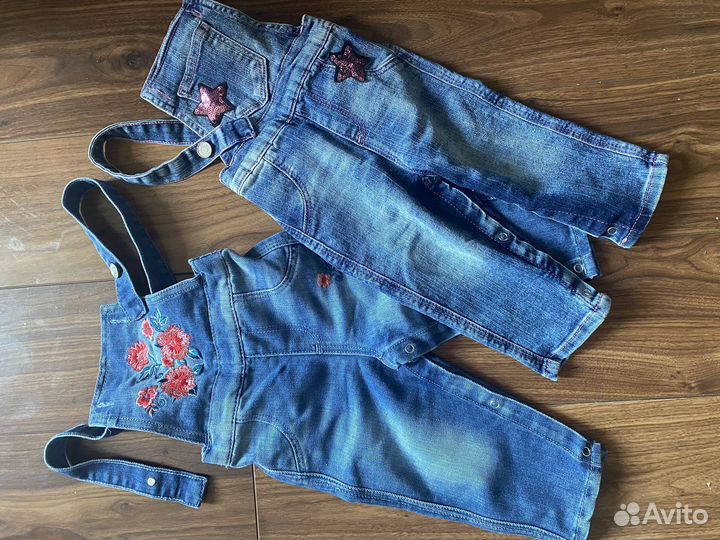 Пакет вещей на девочку от 6 мес до 2 лет