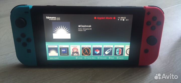 Nintendo Switch Прошитая, 256гб