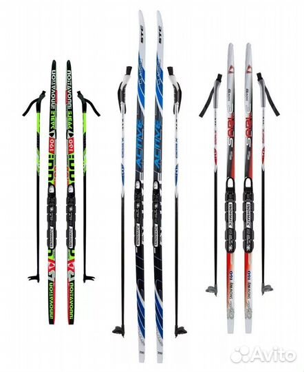 Комплект лыж с креплением NNN 205 step