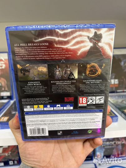 Diablo 4 ps4 диск, новый