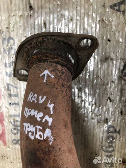 Приемная труба Toyota Rav4 xa20 00-06