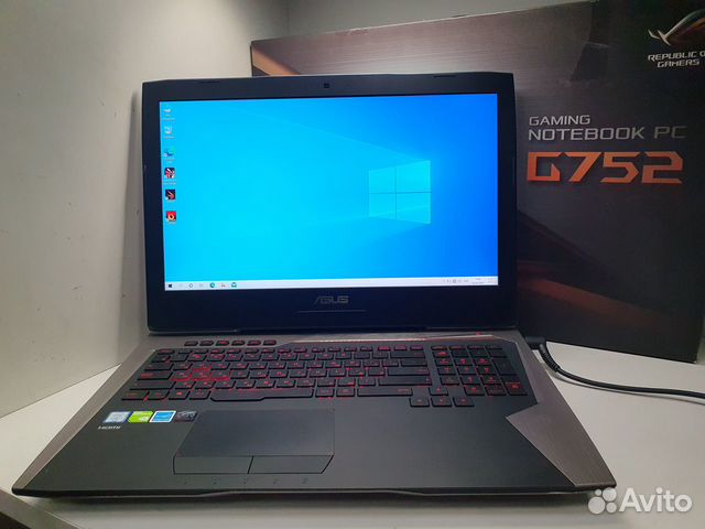 Ноутбук Asus G752VS-GB081T Core i7-6820HK/GTX1070