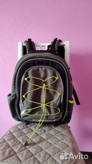 Школьный ранец,ecco,новый,зеленый