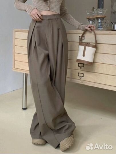 Брюки женские широкие