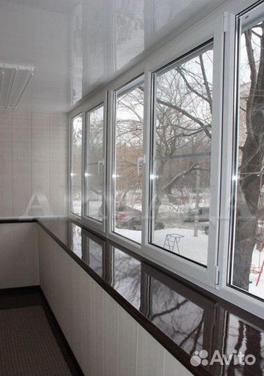 Остекление балконов и лоджий. Отделка лоджии