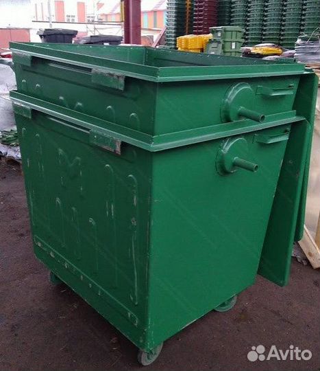 Мусорный евроконтейнер 1,1м3 Е1-03351