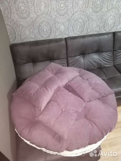 Подвесное кресло - шатер в стиле макраме