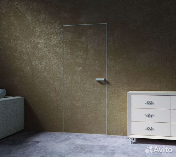 Скрытые двери под отделку