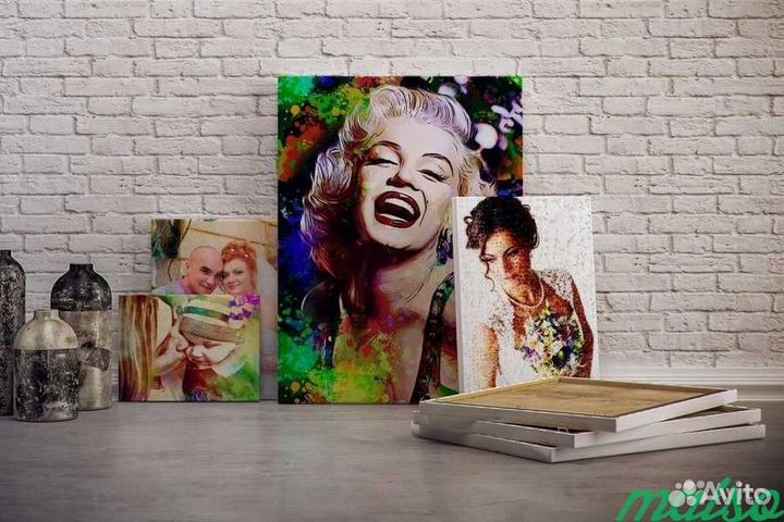 Печать на холсте