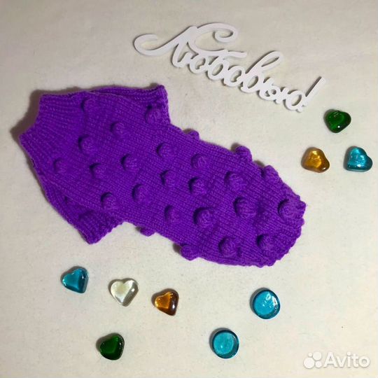 Вязаная одежда для маленьких собак