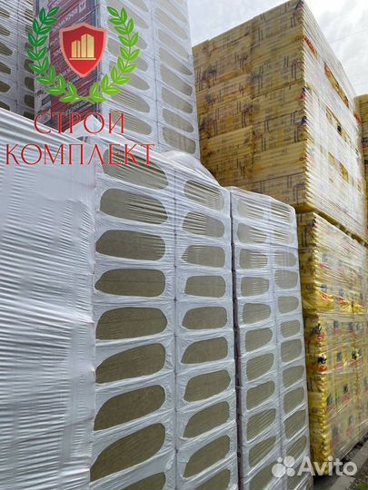 Утеплитель, каменная вата, Роквул Рок Фасад