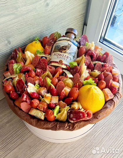 Подарки съедобные букеты