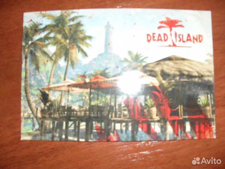 Открытки новые коллекционные из игры dead island
