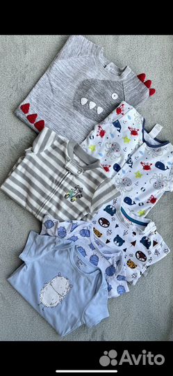 Пакеты вещей на мальчика с 0 до 9 мес бренды