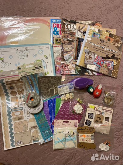 Большой набор для скрапбукинга
