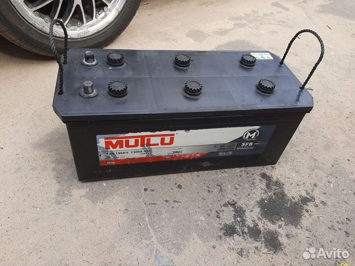 Аккумуляторы на грузовое авто Мutlu 190ah